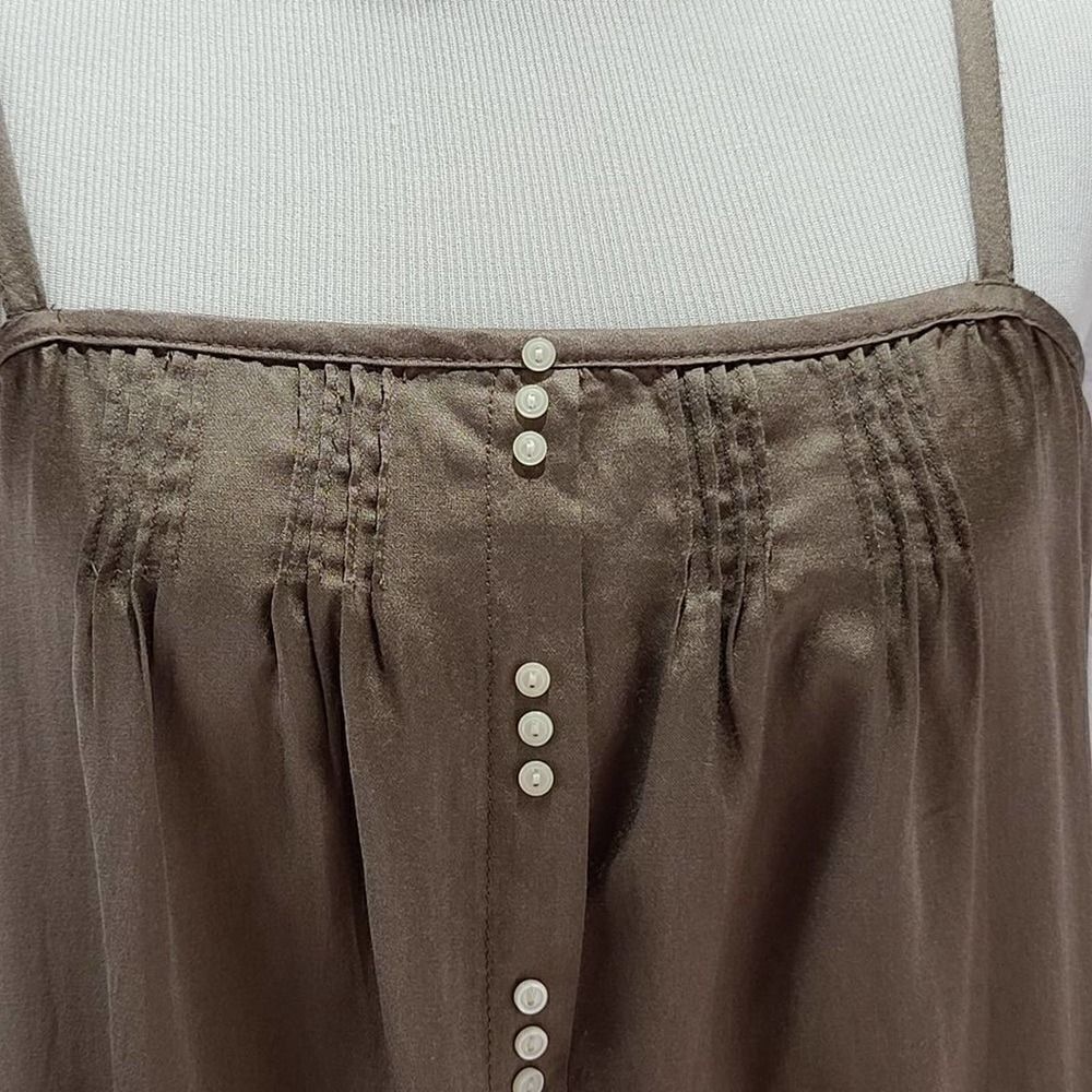 GAP brown spaghetti straped tank top - Picture 5 of 14